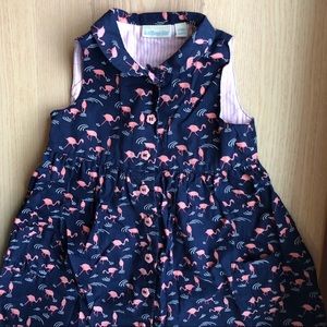 Flamingo dress by JoJo Maman BeBe